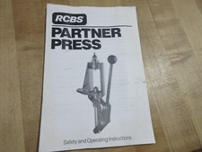 Rcbs partner press for sale  Mass City