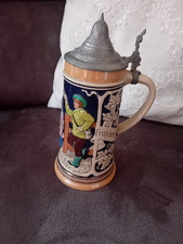 Alter bierkrug zinndeckel gebraucht kaufen  Großenhain