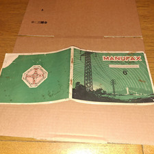 Pre war manufaxinstructions for sale  BRIDLINGTON