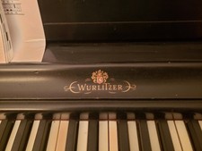 Ebony wurlitzer upright for sale  Genoa