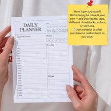 Printable daily planner for sale  Long Island City