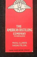 1950s American Distilling Co Grand Old Parr Burton's Sandy Sausalito CA Pekin IL comprar usado  Enviando para Brazil