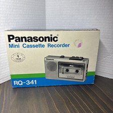 Panasonic RQ-341A Mini Reproductor de Cassette Portátil Grabadora con Caja e Instrucciones segunda mano  Embacar hacia Mexico