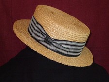 straw boater hat for sale  Joliet