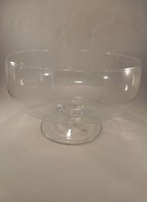 Glass trifle bowl for sale  STROUD