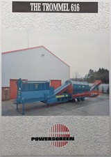 Original powerscreen trommel for sale  BOURNEMOUTH