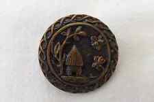Antique metal button for sale  WHITLAND