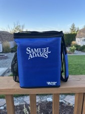 FRIDGE TO GO MARCA SAM ADAMS LOGOTIPO AZUL COOLER EUC 8,5x10x6 comprar usado  Enviando para Brazil