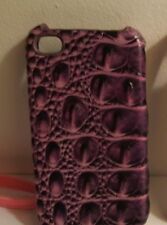 Capa telefone silicone design escala roxa iPhone 4 comprar usado  Enviando para Brazil