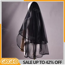 Black wedding veil for sale  GAINSBOROUGH