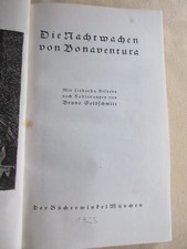 Nachtwachen bonaventura bruno gebraucht kaufen  Grafenberg