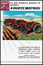 Pubblicita 1954 trattore usato  Biella
