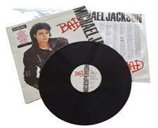 Michael Jackson Bad 1987 1st Press Gatefold Funk Soul  Vinyl & Hype Sticker comprar usado  Enviando para Brazil