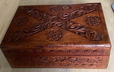 Antique large sandalwood for sale  IPSWICH