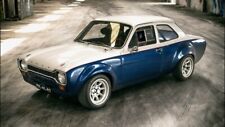 ARTE DE PAREDE CLÁSSICA FORD ESCORT MK1 LONA COLORIDA 20X30 POLEGADAS comprar usado  Enviando para Brazil