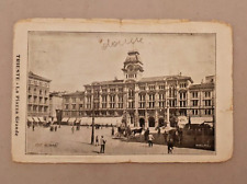 Cartolina trieste piazza usato  L Aquila