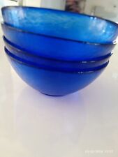 Ciotole vetro blu usato  Torricella