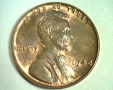 1948 lincoln cent for sale  Spring Lake