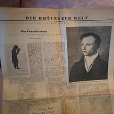 Brücke zur sonntagsbeilage gebraucht kaufen  Besigheim