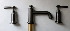 Torneira de banheiro Axor 16535341 Montreux 1,2 GPM, cromada preta escovada comprar usado  Enviando para Brazil