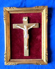 Ancien crucifix cadre d'occasion  Tassin-la-Demi-Lune