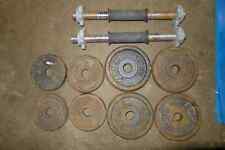 Screwlock dumbbell york for sale  NAIRN