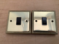 Vintage brass twisted for sale  GRAVESEND