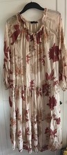 Maxikleid seidenanteil italy gebraucht kaufen  Pinneberg