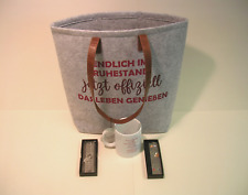 Filztasche tasse anhänger gebraucht kaufen  Regensburg
