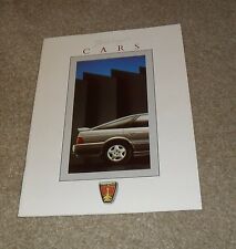 Rover brochure 1989 for sale  FAREHAM
