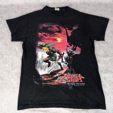 Camiseta Nintendo The Legend Of Zelda Twilight Princess 2011 Preta Tamanho Pequeno comprar usado  Enviando para Brazil
