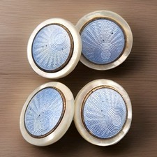Antique blue guilloche for sale  Longmont