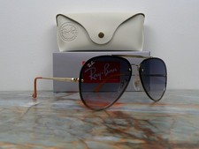 Óculos de sol Ray-Ban RB3584 W Blaze dourado degradê aviador genuíno nunca usado comprar usado  Enviando para Brazil