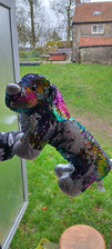 Sequin soft toy for sale  PICKERING