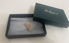 Mulberry letter keyring for sale  LONDON