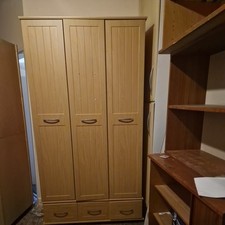 Wooden wardrobe for sale  SALFORD