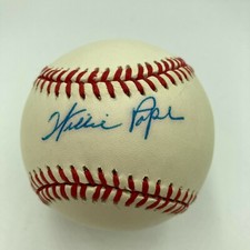 Willie Pope assinado oficial Major League Baseball Negro League Legend certificado de autenticidade JSA comprar usado  Enviando para Brazil