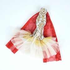 Ever After High - Apple White - Royally - Gold Red White Dress Gown Only - LEIA! comprar usado  Enviando para Brazil