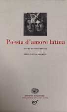 Libro poesia latina usato  Milano