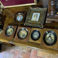 Lotto dipinti miniature usato  Grottaferrata
