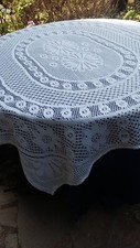 Nappe rectangulaire blanche d'occasion  Hyères