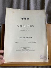 Staub bois piano d'occasion  Rennes