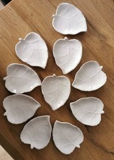 Keramik blatt weiß gebraucht kaufen  Oestrich-Winkel