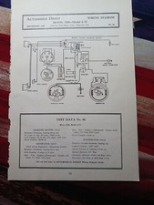 1928 print wiring for sale  Port Saint Lucie