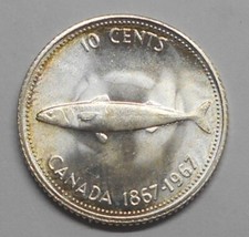 Canada cents 1967 usato  Villaricca