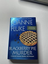 Blackberry Pie Murder by Joanne Fluke (2014, Hardcover) SIGNED comprar usado  Enviando para Brazil
