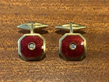 Wempe diamond cufflinks gebraucht kaufen  Bendestorf