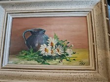 Ancienne peinture gouache d'occasion  Courcelles-Chaussy