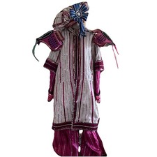 Costume pagliaccio vintage usato  Spedire a Italy