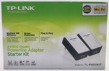 Adaptador Powerline Gigabit TP Link TL-PA511 AV500 Plugues Domésticos de Rede TL-PA511KIT comprar usado  Enviando para Brazil